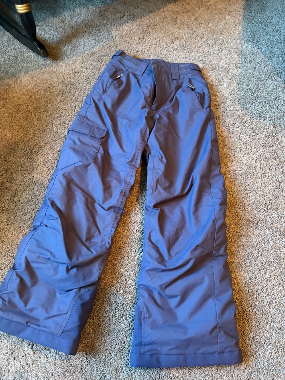 Columbia Purple Kids Snow Pants - Purple Cargo Ski Joggers